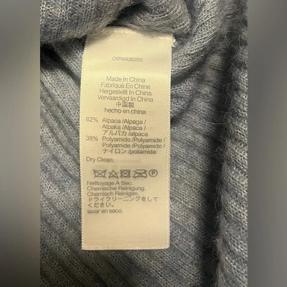 Madewell Ribbed Alpaca-Blend Crewneck Sweater - Picture 8 of 9